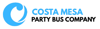 costa mesa party bus company logo