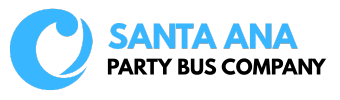 santa ana party bus company logo