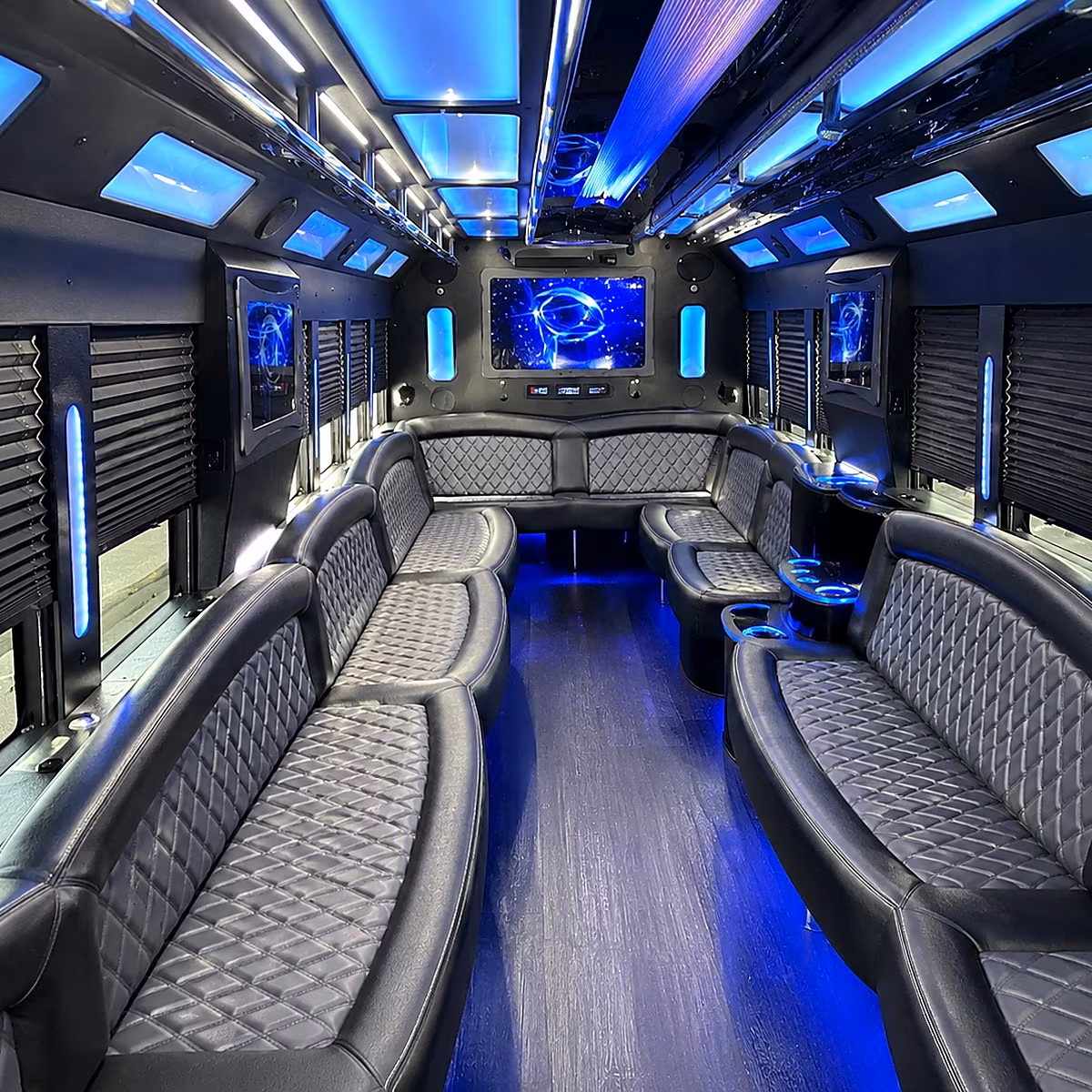 Orange Birthday, Sweet 16, & Quinceañera Party Bus Rentals