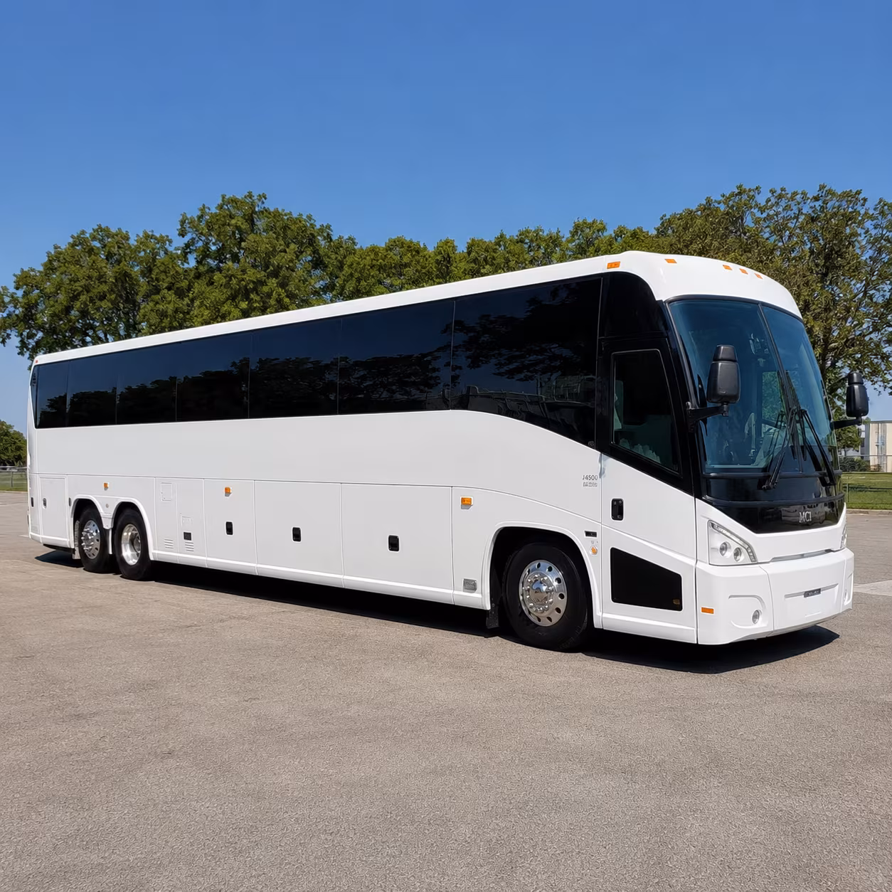 Santa Ana Airport Shuttle & Transportation party bus exterior