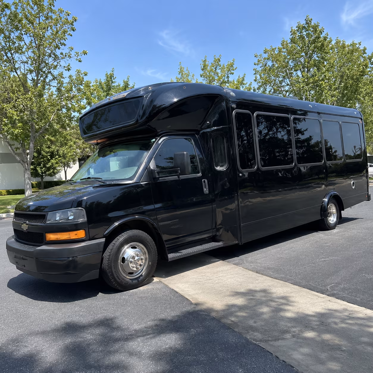 Santa Ana Winery Tour & Pub Crawl Transportation party bus exterior