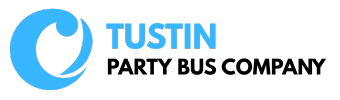 tustin party bus company logo